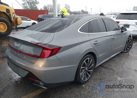 2020 Hyundai Sonata Sel Plus z USA, uszkodzony, nr VIN 5NPEJ4J22LH010966